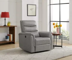 Real Living Faux Leather Power Recliner -Living Room Furniture Store 810568024 1
