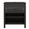 Silverton Black Oak Nightstand With USB Charging -Living Room Furniture Store 810569984 5
