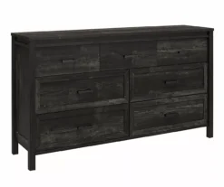 Silverton Black Oak 7-Drawer Dresser