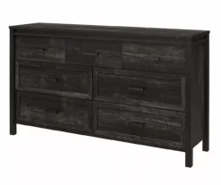 Silverton Black Oak 7-Drawer Dresser -Living Room Furniture Store 810569986 3