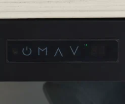 60" White 2-Tone Electric Fireplace Console -Living Room Furniture Store 810570730 6