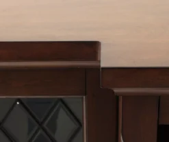 66" Heirloom Cherry Electric Fireplace Console -Living Room Furniture Store 810570830 2