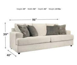 Signature Design By Ashley Soletren Queen Sleeper Sofa -Living Room Furniture Store 810587415 8