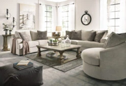 Signature Design By Ashley Soletren Queen Sleeper Sofa -Living Room Furniture Store 810587415 810587463 810587414 2