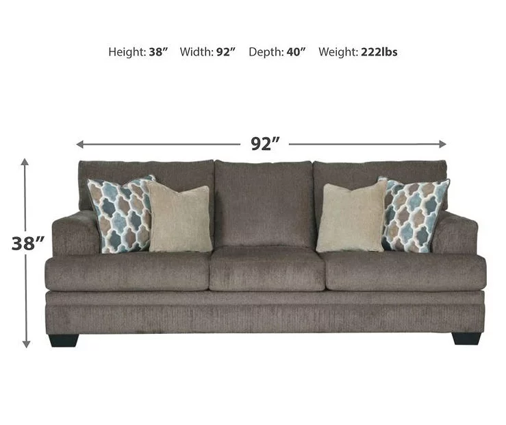 Dorsten Slate Queen Sleeper Sofa 4 Dorsten Slate Queen Sleeper Sofa - Image 2