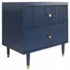 Elizabeth Navy Nightstand -Living Room Furniture Store 810589213 1