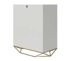 Blair White 3-Drawer Dresser -Living Room Furniture Store 810589237 2