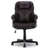 Mitchell Roasted Chestnut Vegan Leather Office Chair 2 Mitchell Roasted Chestnut Vegan Leather Office Chair -Living Room Furniture Store 810590318 3