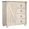 Willowton Sliding Door Storage Chest 1 Willowton Sliding Door Storage Chest -Living Room Furniture Store 810590334