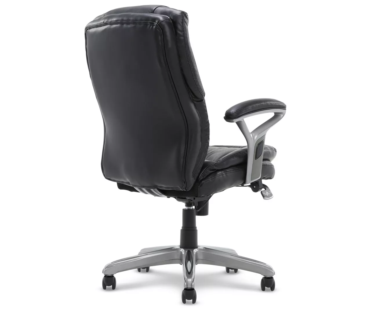 Anniston Black Bonded Leather Office Chair 5 Anniston Black Bonded Leather Office Chair - Image 3