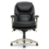 Claremont Black Bonded Leather Office Chair -Living Room Furniture Store 810590374 3