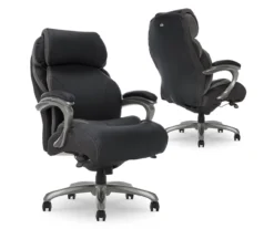 Jackson Black Big & Tall Executive Office Chair -Living Room Furniture Store 810590378 5