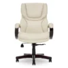 Conway Ivory Big & Tall Bonded Leather Office Chair -Living Room Furniture Store 810590382 3