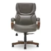 Conway Gray Big & Tall Bonded Leather Office Chair -Living Room Furniture Store 810590383 3