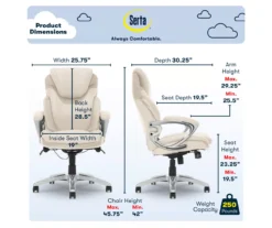 Serta Bryce Bonded Leather Office Chair 28 Serta Bryce Bonded Leather Office Chair -Living Room Furniture Store 810590391 6