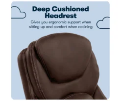 Claremont Chestnut Brown Bonded Leather Office Chair -Living Room Furniture Store 810590393 10