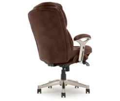 Claremont Chestnut Brown Bonded Leather Office Chair -Living Room Furniture Store 810590393 5