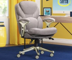 Serta Claremont Fabric Office Chair -Living Room Furniture Store 810590395 2