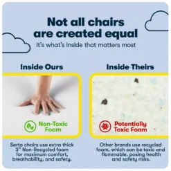 Claremont Dark Gray Fabric Office Chair -Living Room Furniture Store 810590396 91