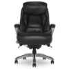 Lautner Gray Executive Bonded Leather Office Chair 1 Lautner Gray Executive Bonded Leather Office Chair -Living Room Furniture Store 810590397 3 1