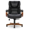 Conway Black Big & Tall Bonded Leather Office Chair -Living Room Furniture Store 810590408 3