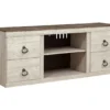 60" Willowton TV Stand 2 60" Willowton TV Stand -Living Room Furniture Store 810590529 1