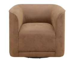 Saco Badlands Saddle Swivel Accent Chair