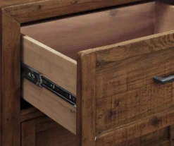 West Caramel 2-Drawer Nightstand -Living Room Furniture Store 810591525 5