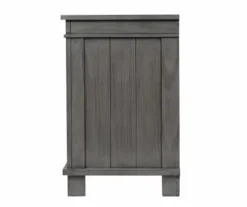 Topeka Warm Gray 3-Drawer Nightstand With USB Charging 13 Topeka Warm Gray 3-Drawer Nightstand With USB Charging -Living Room Furniture Store 810591526 5