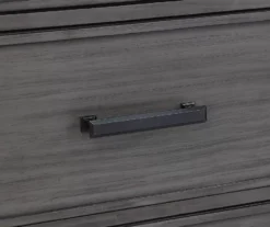 Topeka Warm Gray 3-Drawer Nightstand With USB Charging 19 Topeka Warm Gray 3-Drawer Nightstand With USB Charging -Living Room Furniture Store 810591526 7