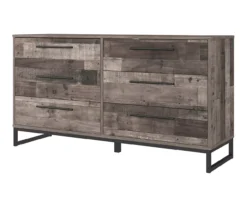 Signature Design By Ashley Neilsville 6-Drawer Dresser -Living Room Furniture Store 810591821 1 1