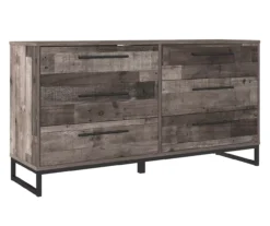 Signature Design By Ashley Neilsville 6-Drawer Dresser -Living Room Furniture Store 810591821 2 1