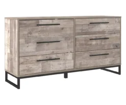 Signature Design By Ashley Neilsville 6-Drawer Dresser -Living Room Furniture Store 810591829 2 1