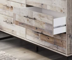 Neilsville Whitewash 6-Drawer Dresser -Living Room Furniture Store 810591829 4