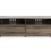 59" Shallifer Brown TV Stand -Living Room Furniture Store 810592173 7