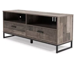 59" Neilsville Brown TV Stand -Living Room Furniture Store 810592176 1