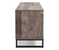 59" Neilsville Brown TV Stand -Living Room Furniture Store 810592176 6