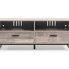 59" Neilsville Multi-Gray TV Stand -Living Room Furniture Store 810592177 6