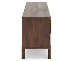 59" Calverson Mocha TV Stand -Living Room Furniture Store 810592178 7