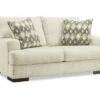 Caretti Parchment Loveseat -Living Room Furniture Store 810594576 2