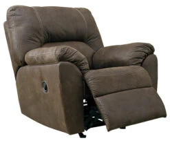 Tambo Canyon Faux Leather Rocker Recliner -Living Room Furniture Store 810594610 3
