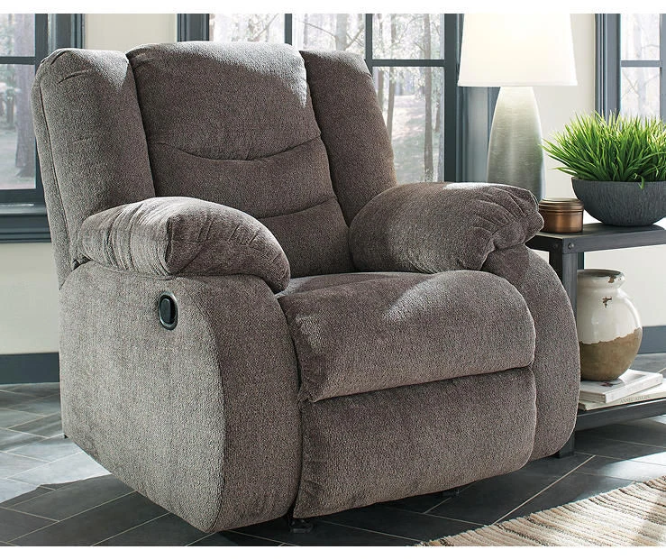 Tulen Gray Rocker Recliner 4 Tulen Gray Rocker Recliner - Image 2
