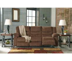 Tulen Chocolate Reclining Sofa 12 Tulen Chocolate Reclining Sofa -Living Room Furniture Store 810594622 3