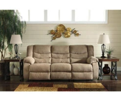 Tulen Mocha Reclining Sofa -Living Room Furniture Store 810594625 2 1