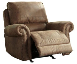 Larkinhurst Earth Faux Leather Rocker Recliner -Living Room Furniture Store 810594645 3