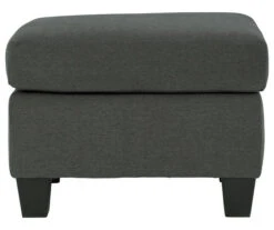 Bayonne Charcoal Ottoman -Living Room Furniture Store 810594661 2