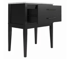 Ameriwood Madison Lane Faux Marble Nightstand -Living Room Furniture Store 810596720