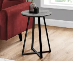 Monarch Metal Accent Table -Living Room Furniture Store 810598398 B0