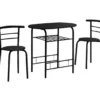 Monarch 3-Piece Dining Set 2 Monarch 3-Piece Dining Set -Living Room Furniture Store 810598491 A0 1