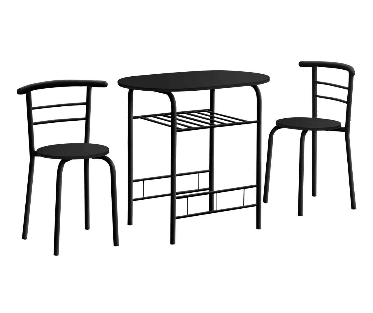 Monarch 3-Piece Dining Set 3 Monarch 3-Piece Dining Set